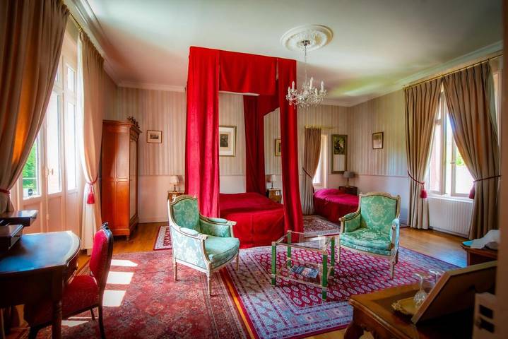 Chambre d’hôte pour 2 personnes, avec jardin et piscine ainsi que vue sur le lac et vue à Francueil - 3