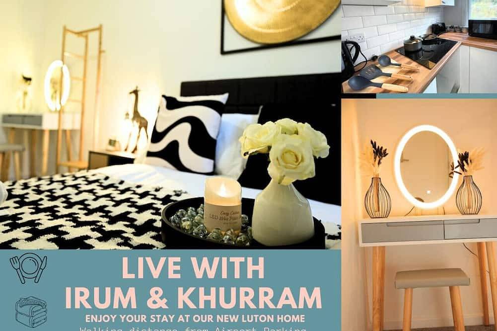 Private Room, 4 minutes walk from Airport Parking in Luton, Chiltern Hills