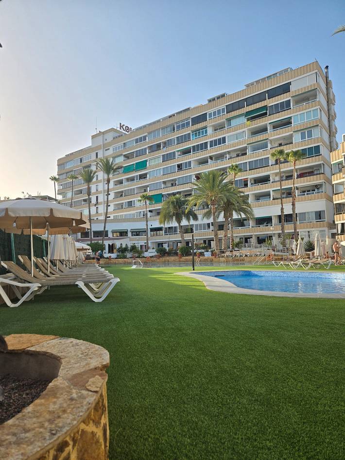 Studio für 2 Personen, mit Garten und Kinderpool in Playa del Inglés
