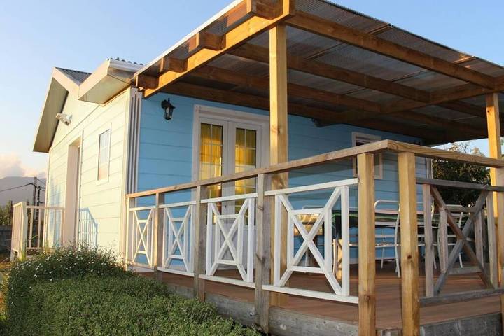 Chalet pour 5 personnes, avec vue et jardin