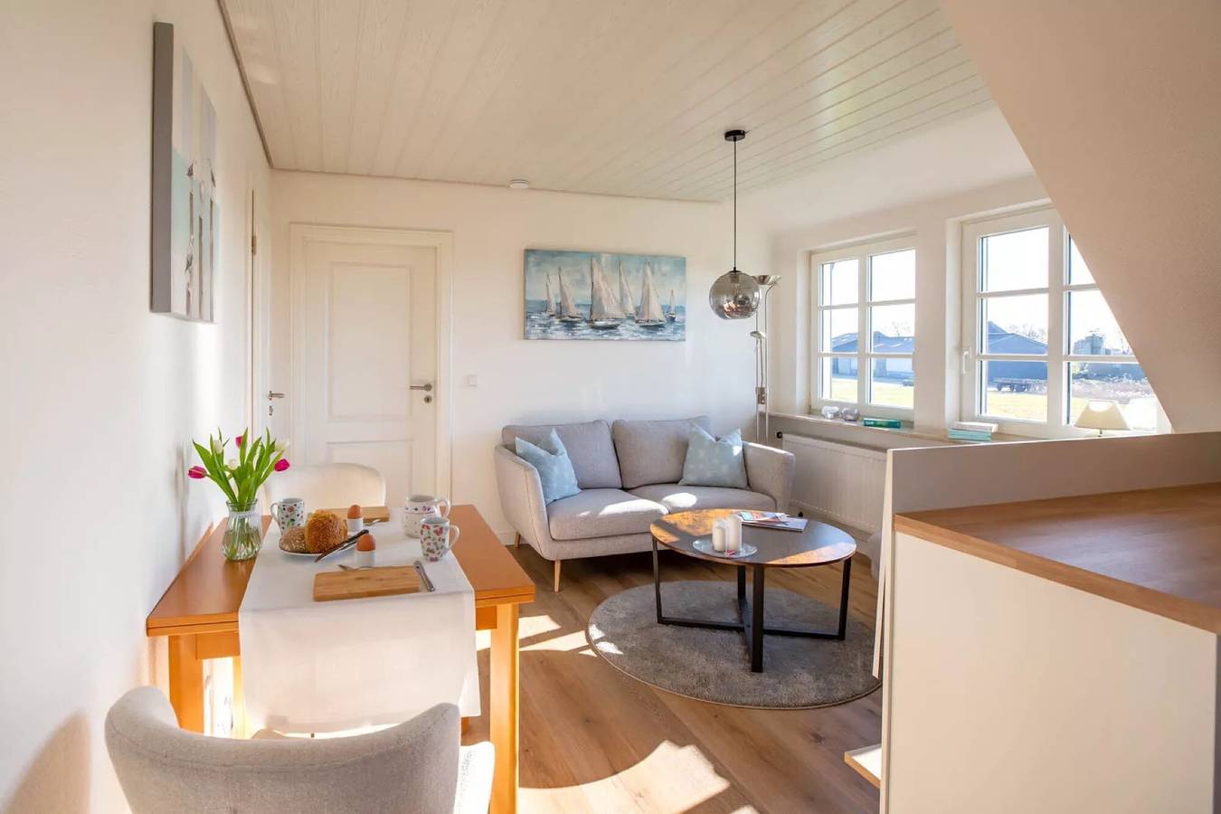 Ganze Wohnung, Ferienwohnung 'Urlaub An Der Nordermühle' mit Gemeinschaftsgarten und Wlan in Nordfriesische Inseln (Schleswig-Holstein) (Schleswig-Holstein), Pellworm