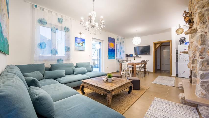 Villa für 9 Personen, mit Whirlpool und Garten auf Cres - 4