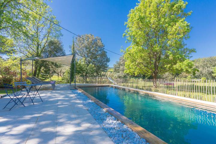 Mon Gîte en Provence - Fantastische villa met zwembad, vleugel en open haard in de Groene Provence in Salernes, Draguignan en omgeving