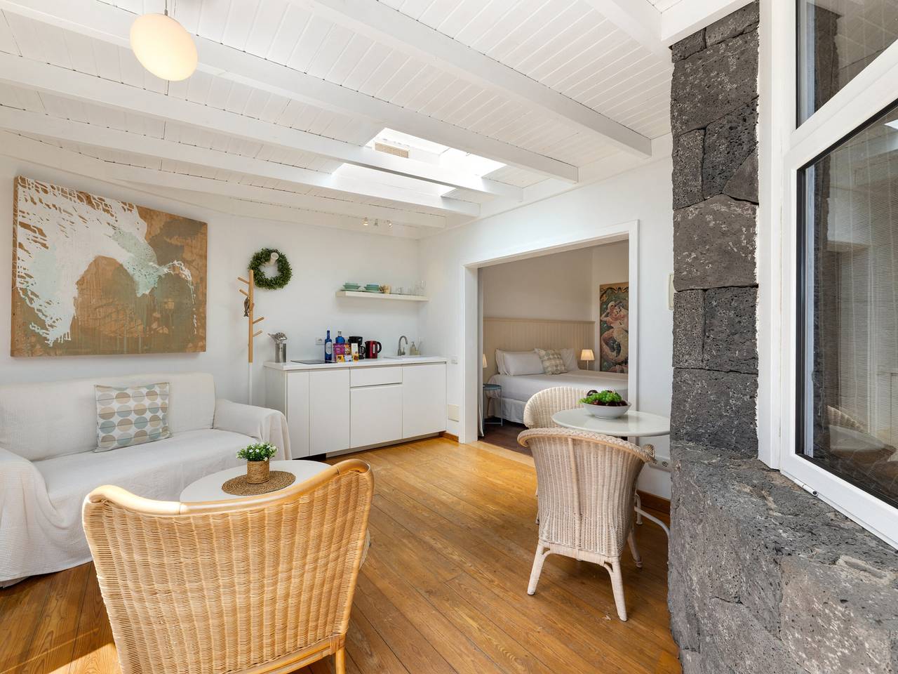 Apartamento entero, Apartamento inspirador en enclave artística - máx. 2 pers. in San Bartolomé, Lanzarote