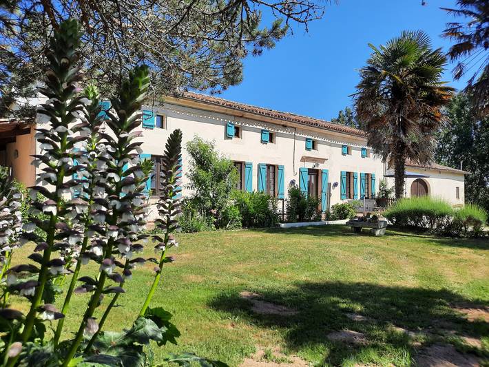 Gîte pour 8 personnes, avec piscine, adapté aux familles à Saint-Vallier