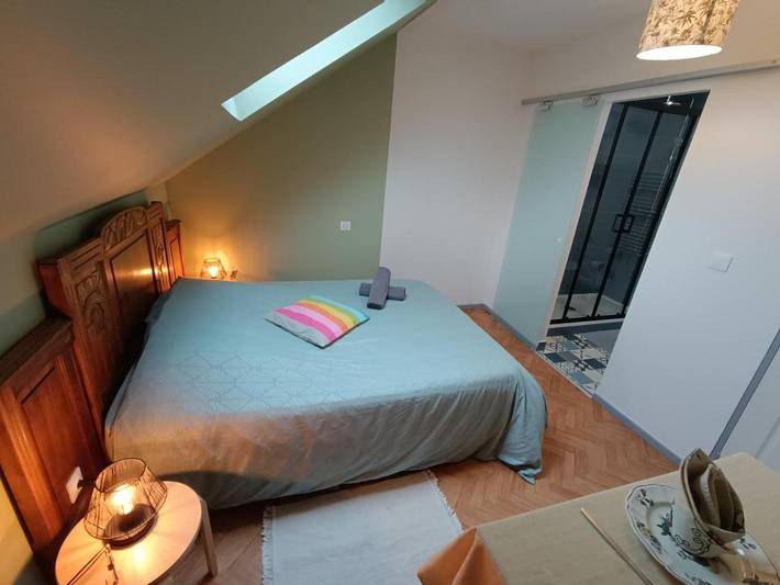 Gîte pour 2 personnes, avec jardin à Herrlisheim-près-Colmar