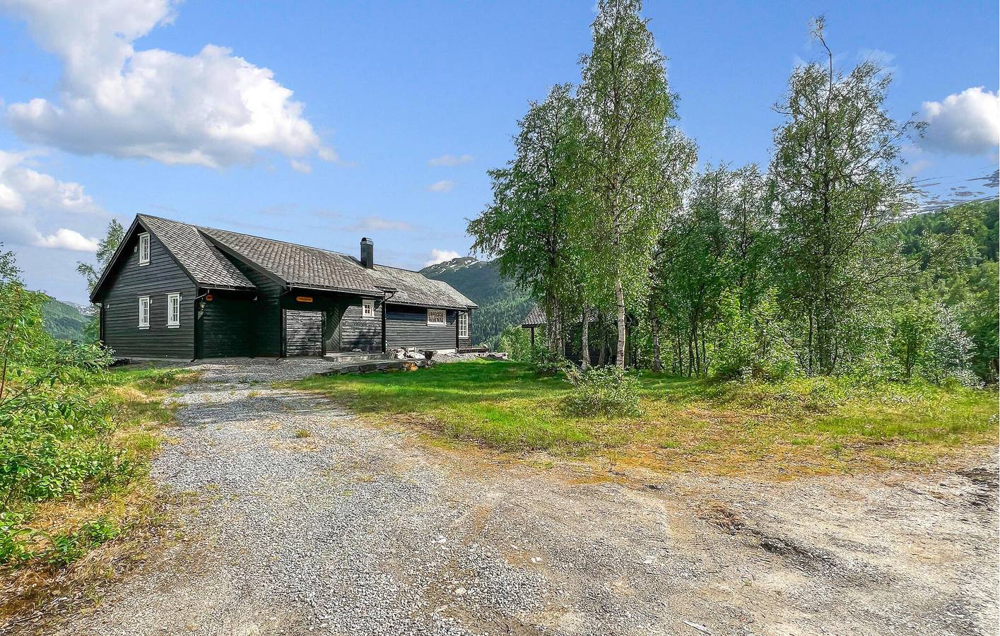 Feriehus for 9 personer med terrasse in Myrkdalen, Voss