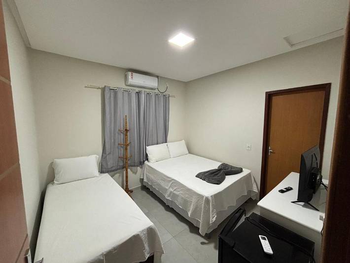 Casas e apartamentos de temporada para 9 pessoas, com vista e balcão em Piranha