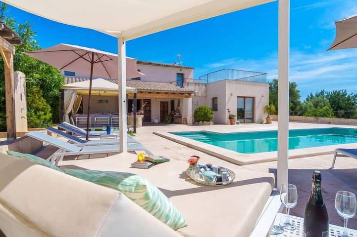 Finca für 8 Personen, mit Garten und Pool sowie Balkon - 1