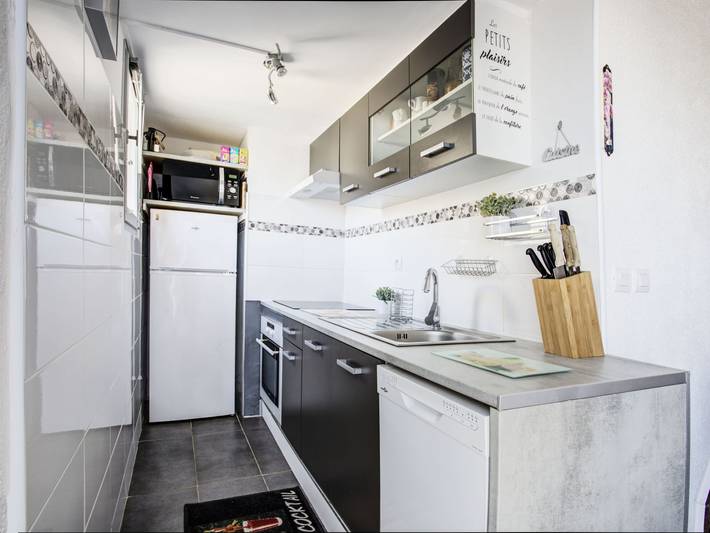 Gîte pour 4 personnes, avec balcon dans Plage du Village (Le Barcares) - 3