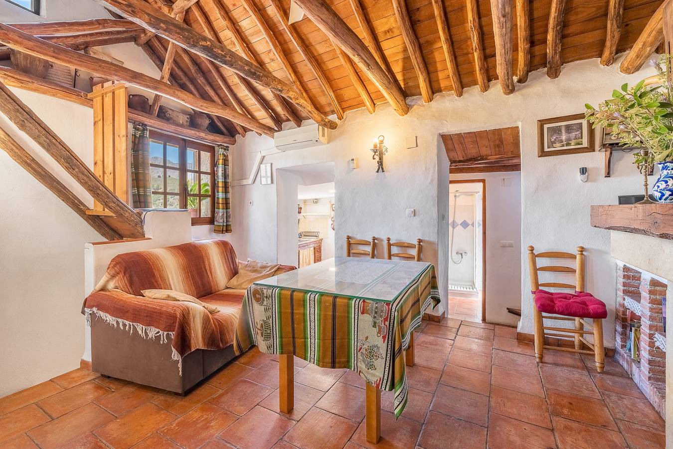 Casa rural 'Casa El Concejo' con vistas a la montaña, Wi-Fi y aire acondicionado in Cónchar, Provincia de Granada