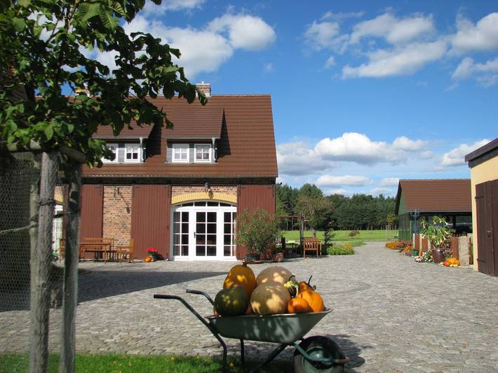 Ferienwohnung für 4 Personen, mit Terrasse und Garten sowie Sauna in der Lausitz