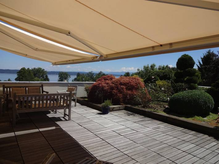 Ferienwohnung für 2 Personen, mit Balkon/Terrasse und Balkon sowie Terrasse und Seeblick am Starnberger See - 3