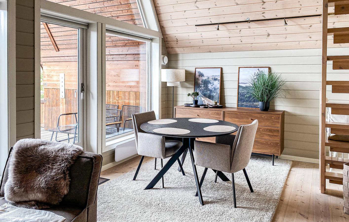 Ganze Ferienwohnung, Ferienwohnung für 6 Personen mit Terrasse in Bjorli, Lesja