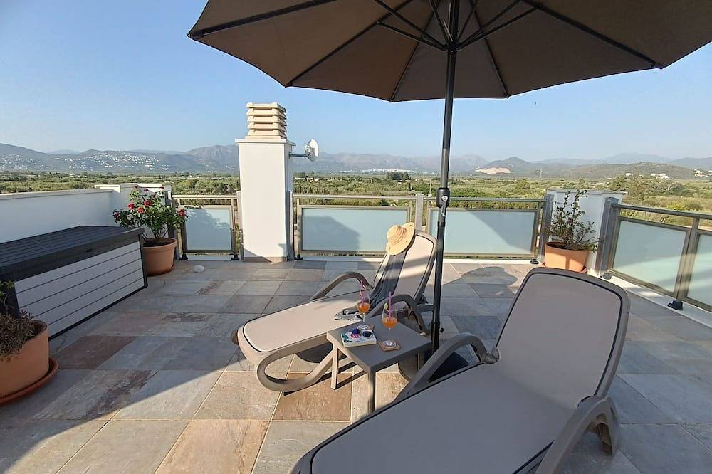 Ganze Wohnung, Penthouse \"Casa Lobo\" Einzigartiger Rundumblick auf das Meer und die Berge. in Oliva, Costa Blanca