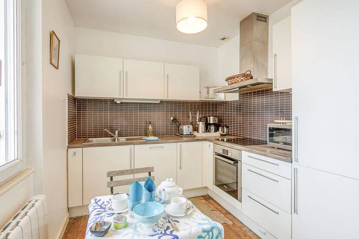 Appartement entier, Bohemian - parking - à 700m de la plage in Paramé, Saint-Malo