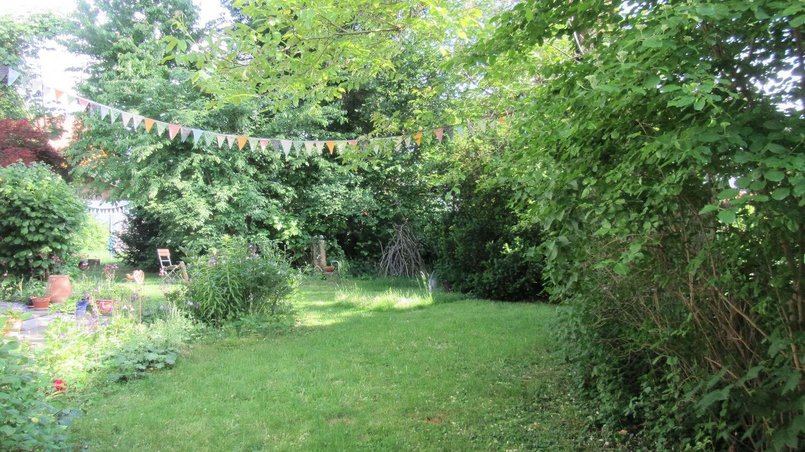 Ganze Ferienwohnung, Familiennest Vogelwuid - Ferienwohnung 110 qm mit Terrasse in Seebruck, Chiemsee