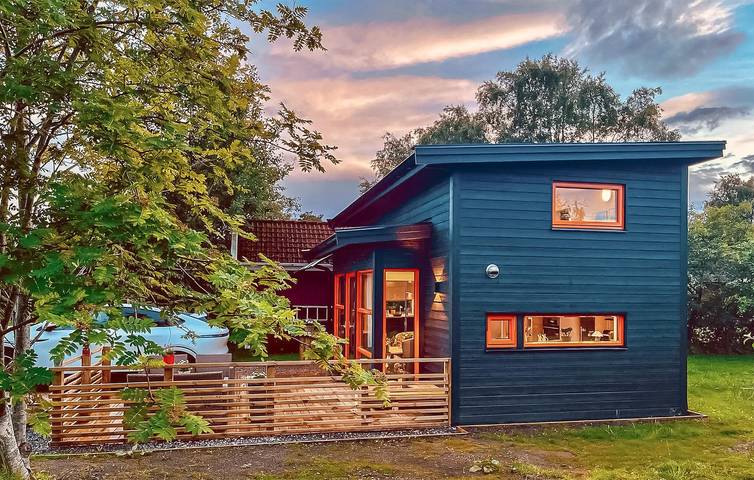 Ferienhaus für 4 Personen, mit Terrasse und Garten