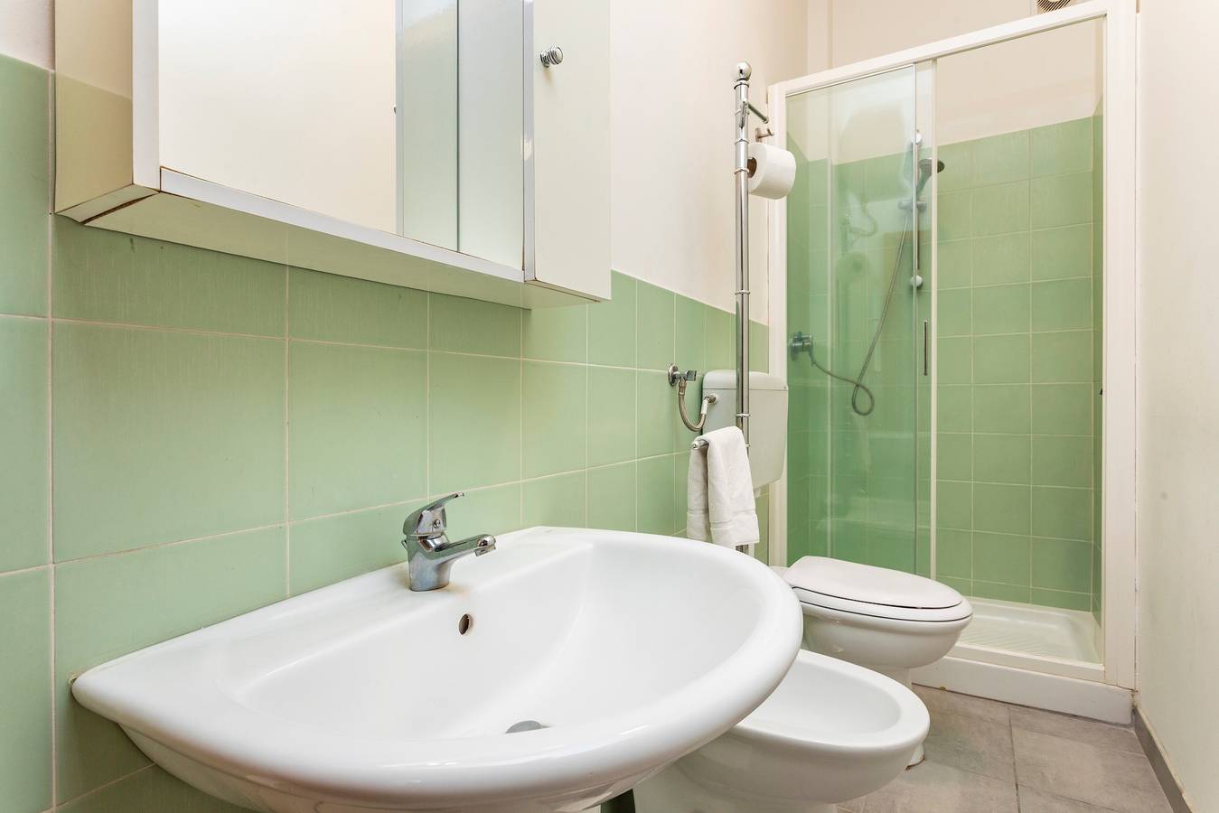 Kamer 'Seasidecity - Matrimoniale Verde' met gedeeld terras, draadloos internet en airconditioning, foto 12