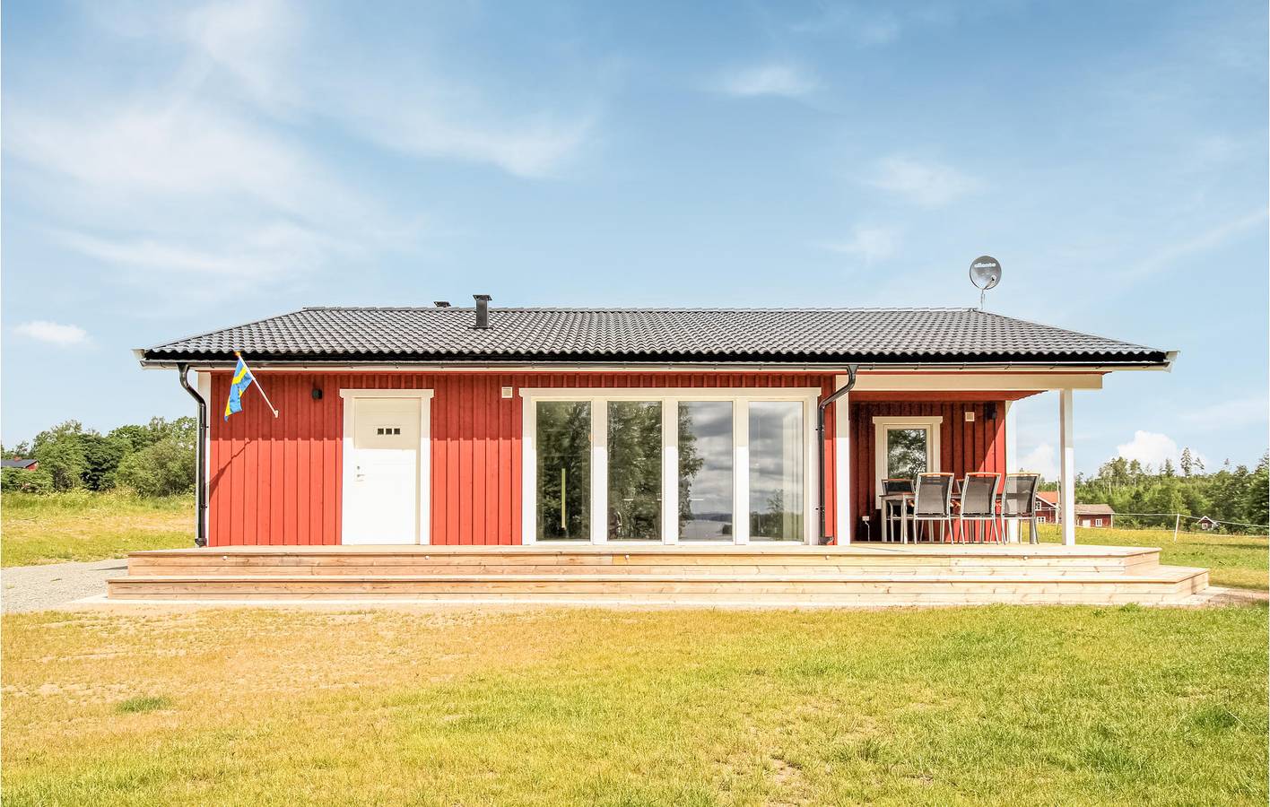 Ferienhaus für 6 Personen mit Terrasse in Lammhult, Kronoberg