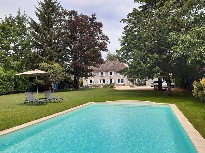 Chambre d’hôte pour 2 personnes, avec piscine et jardin