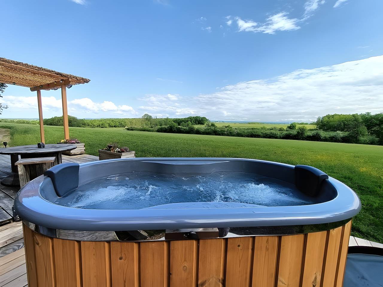 Cabane 'Robin Hood' met privéterras en Scandinavisch bad, foto 10