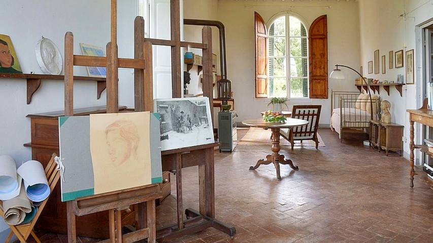 Villa dei pittori macchiaioli vicino a Pisa in Fauglia, Riviera Toscana