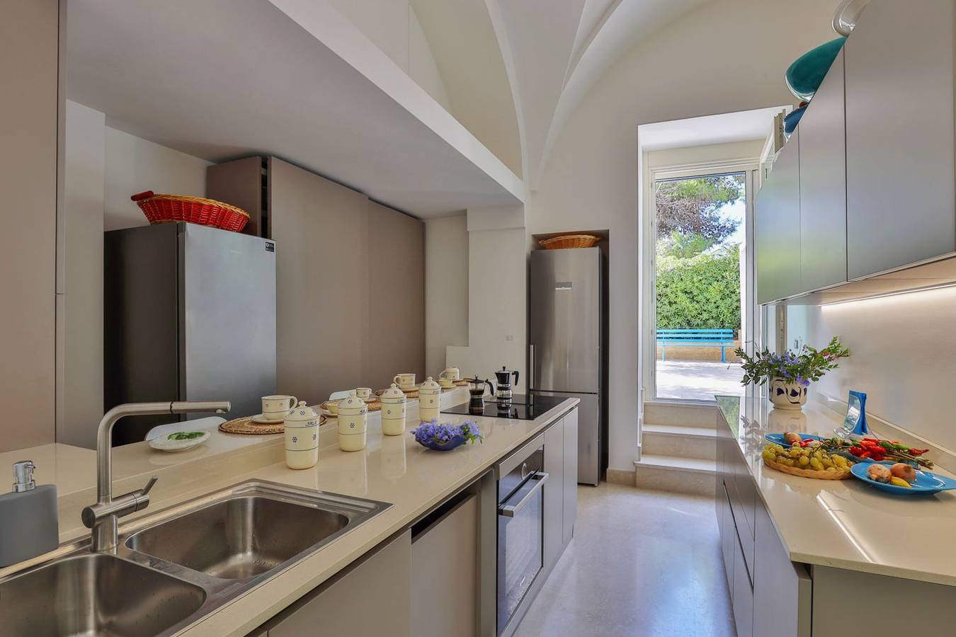 Villa per 10 persone con terrazza in Spiaggia libera Santa María di Leuca, Castrignano del Capo