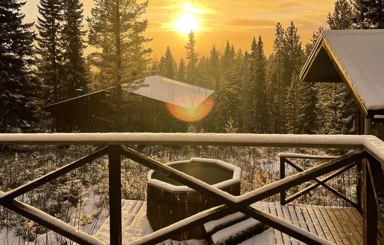 Ferienhaus für 4 Personen, mit Terrasse und Sauna in Nordschweden - 3