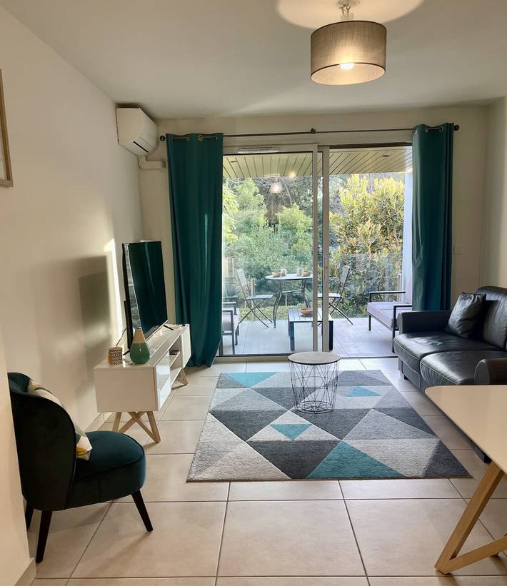 Ganze Ferienwohnung, Ferienwohnung für 4 Personen mit Pool in Cannes, Mittelmeerküste (Frankreich)