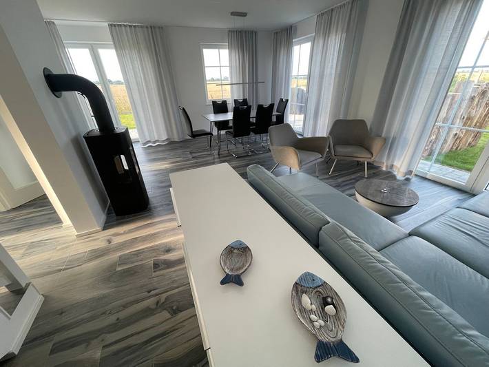 Ferienhaus für 6 Personen, mit Sauna und Seeblick sowie Ausblick und Garten in Dranske - 2