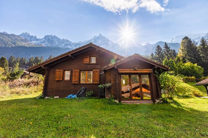 Hütte für 5 Personen, mit Terrasse, kinderfreundlich in Chamonix