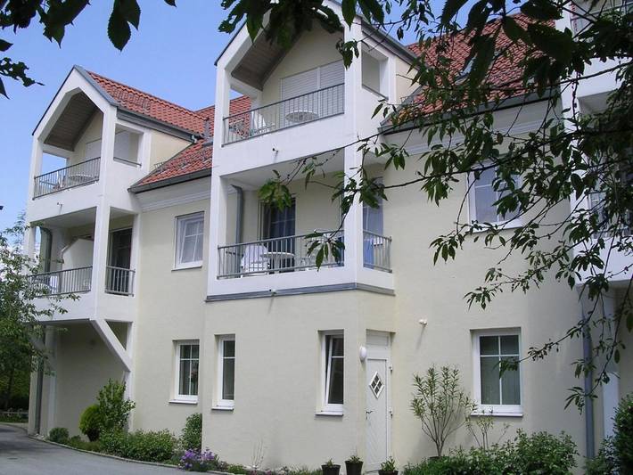 Ferienwohnung für 3 Personen, mit Balkon und Ausblick