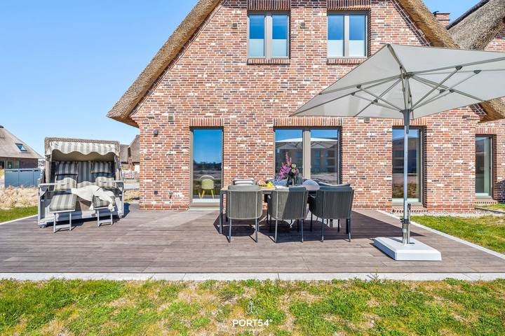 Premium Ferienhaus Große Halbe Düne im Dünenpark mit Terrasse und Sauna in List (Sylt), Sylt