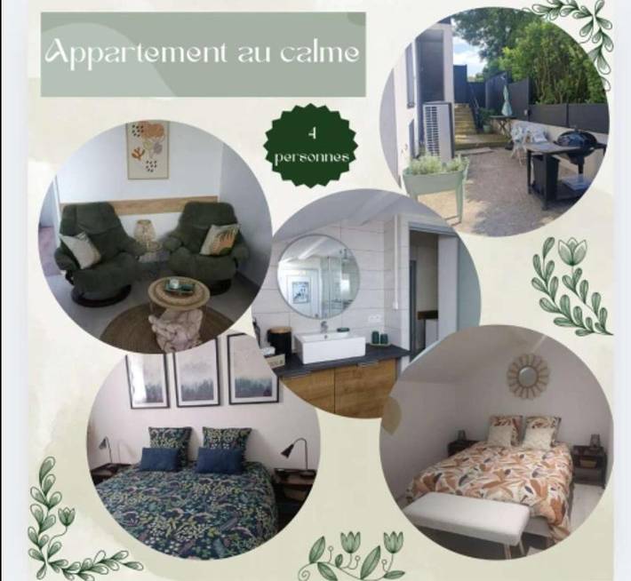 Gîte pour 4 personnes, avec jardin à Chazey-sur-Ain