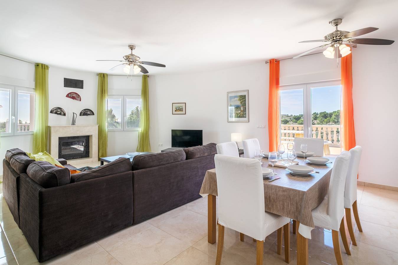 Villa de vacaciones con piscina privada e impresionantes vistas in Muchamiel, Provincia de Alicante