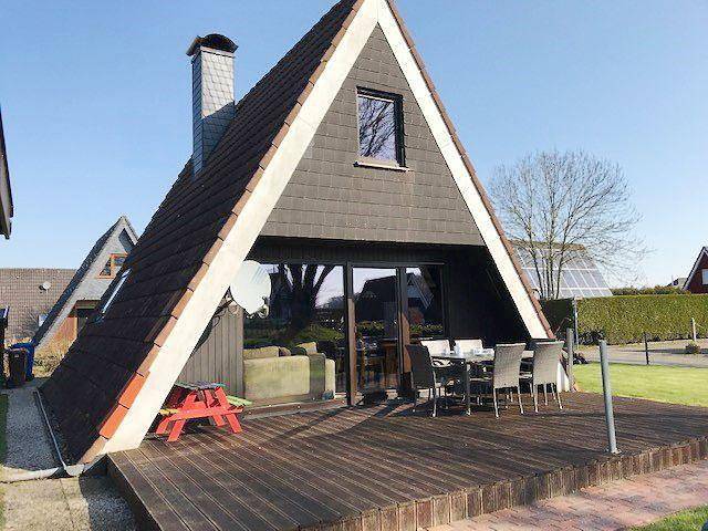 Ferienhaus für 5 Personen, mit Garten und Terrasse, mit Haustier in Wittmund