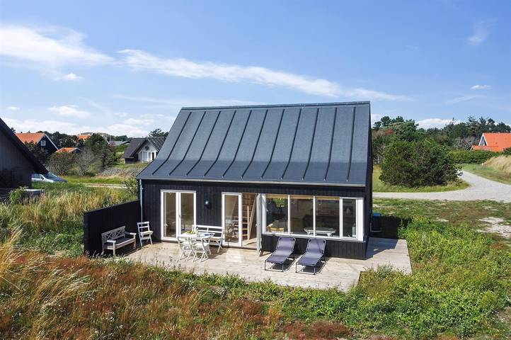 Ferieudlejning for 4 personer, med Terrasse i Kandestederne