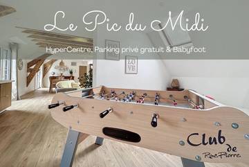 Gîte pour 4 personnes, avec terrasse dans Casino De Bagneres De Bigorre