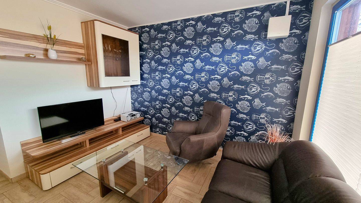 Ganze Wohnung, Bungalow Rugia in Breege für 4 Personen mit Garten, Parkplatz und Grill in Breege, Rügen