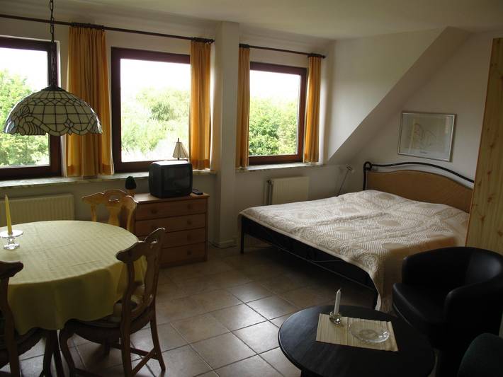 Ganzes Studio, Haus Halligblick, Ferienwohnung Hamburger Hallig in Dagebüll, Nordfriesland