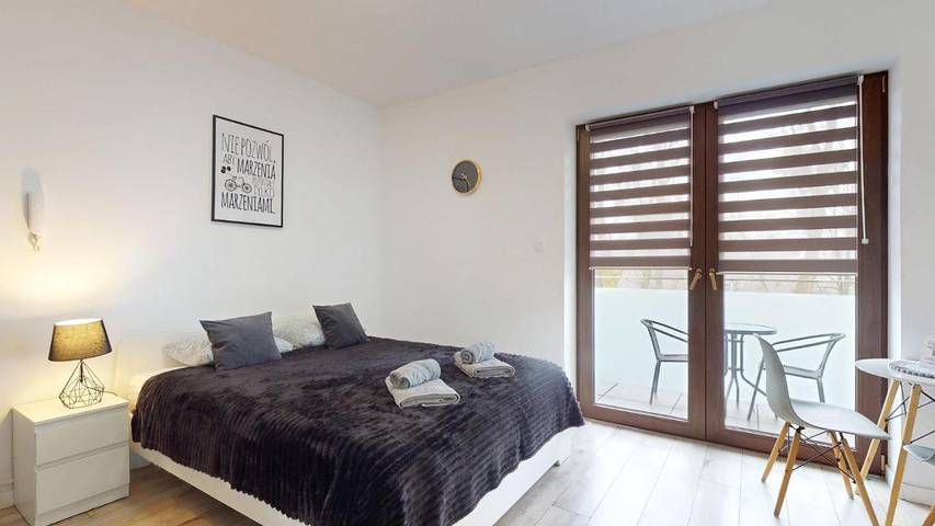 Apartament wakacyjny dla 3 osób, z balkon, zwierzęta dozwolone w Rybnik