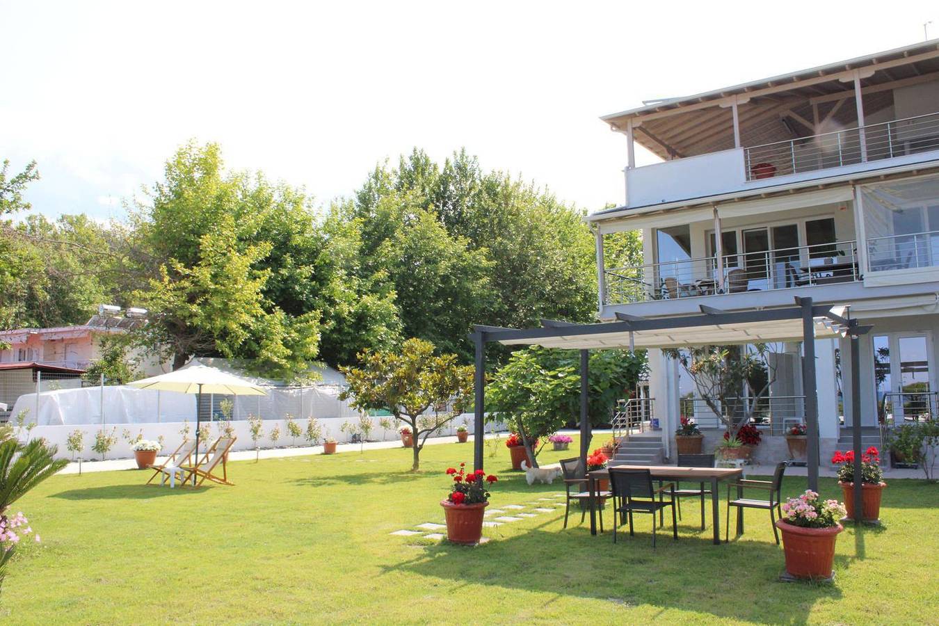 Geheel appartement, Vakantieappartement voor 5 personen met terras in Skotinas, Olympos Nationaal Park