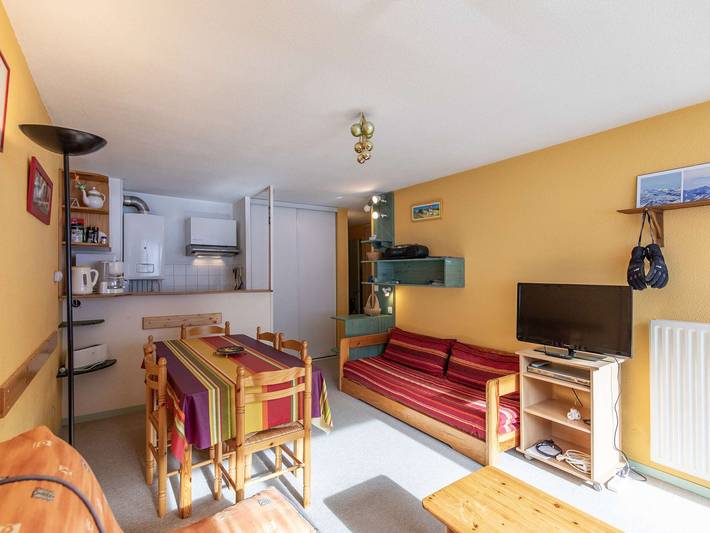 Studio pour 6 personnes, avec balcon