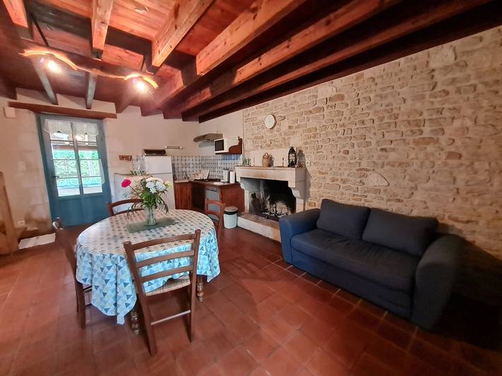 Gîte pour 4 personnes, avec jardin, animaux acceptés au Parc Naturel Régional du Marais poitevin - 4