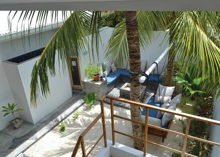 Casa de férias para 8 pessoas, com vista e jardim em Maldivas