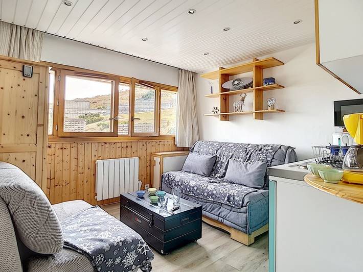 Chalet für 2 Personen, mit Haustier in Les Menuires - 2