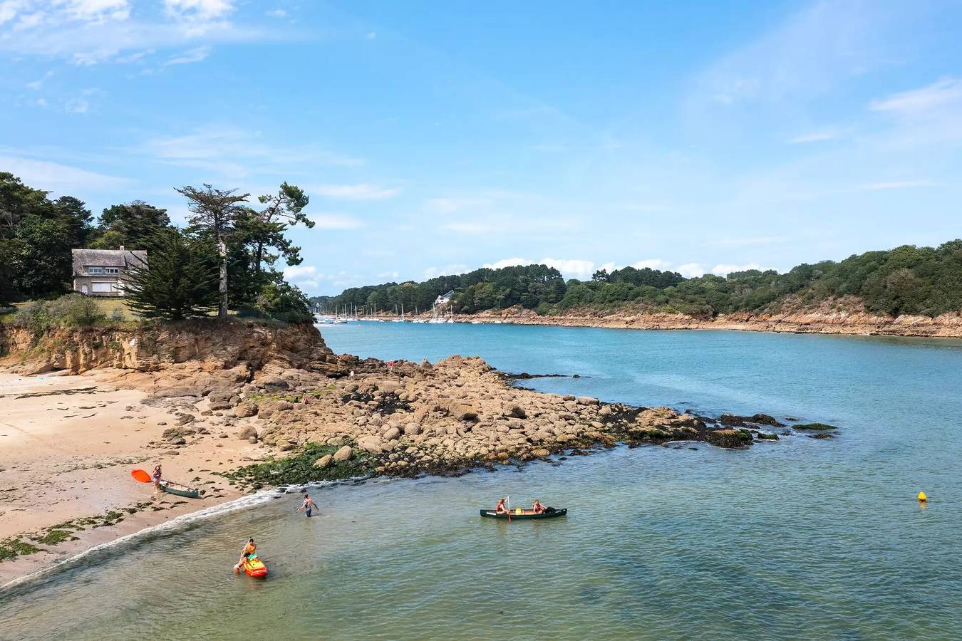 Cottage Privilege Tv Lv - 2 Schlafzimmer - 4 Personen in Névez, Côte de Cornouaille