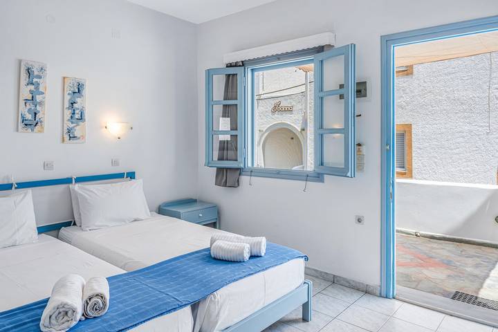 Location de vacances pour 3 personnes, avec jardin dans Patmos - 4