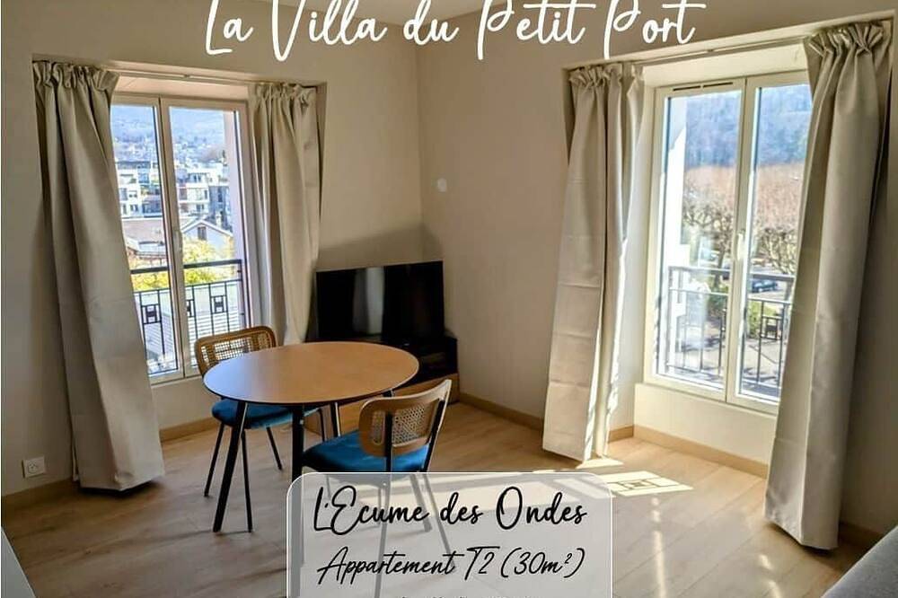 Entire apartment, L'Ecume des Ondes (T2 mountain view) in Aix-les-Bains, Chambéry region